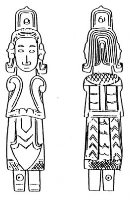 This jasper figurine gives an idea of ​​what the fú tío looked like