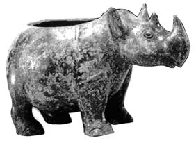 Из таких сосудов древние китайцы пили вино