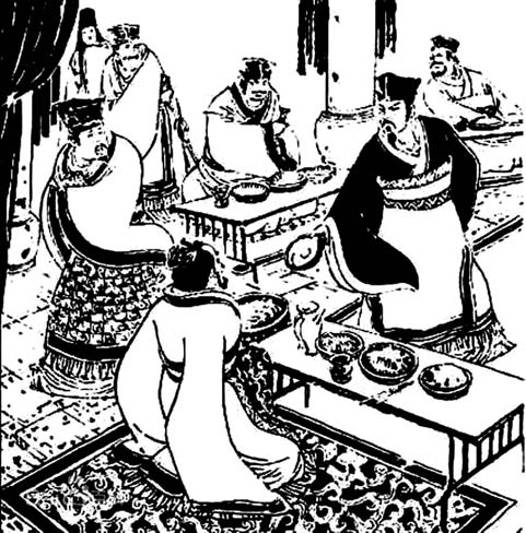 «Люди подворья» за хозяйским столом